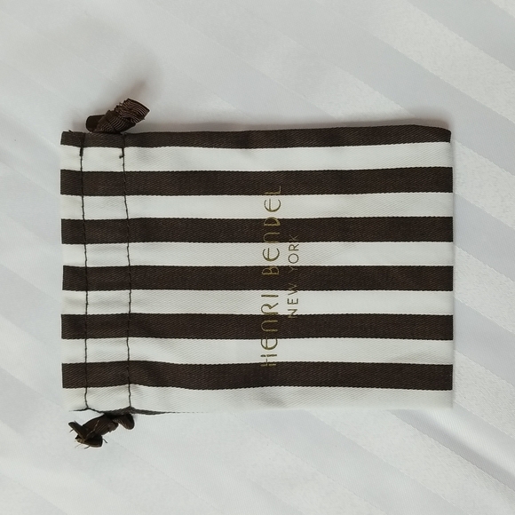 HENRI BENDEL DRAWSTRING POUCH - Picture 1 of 7